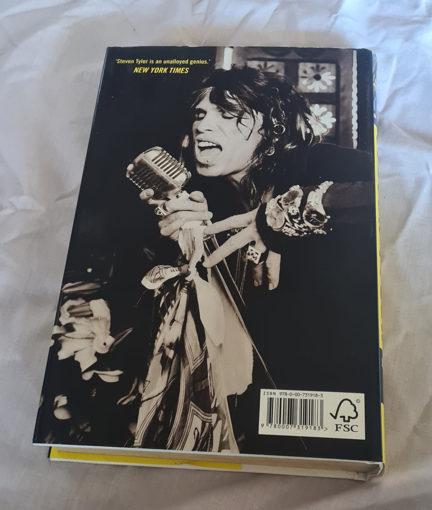 Steven Tyler (Aerosmith) - Does The Noise In My Head Bother You? - Hardcover Book (Autobiography)