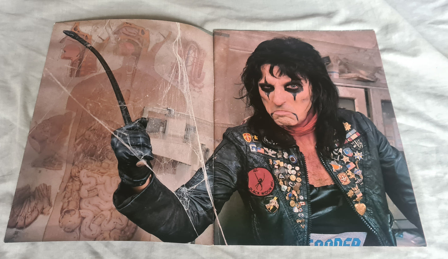 ALICE COOPER- 1986 THE NIGHTMARE RETURNS TOUR- TOUR BOOK- PROGRAM