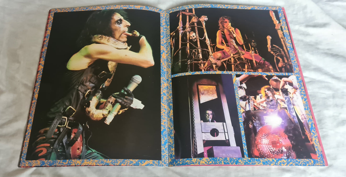 ALICE COOPER- 1986 THE NIGHTMARE RETURNS TOUR- TOUR BOOK- PROGRAM