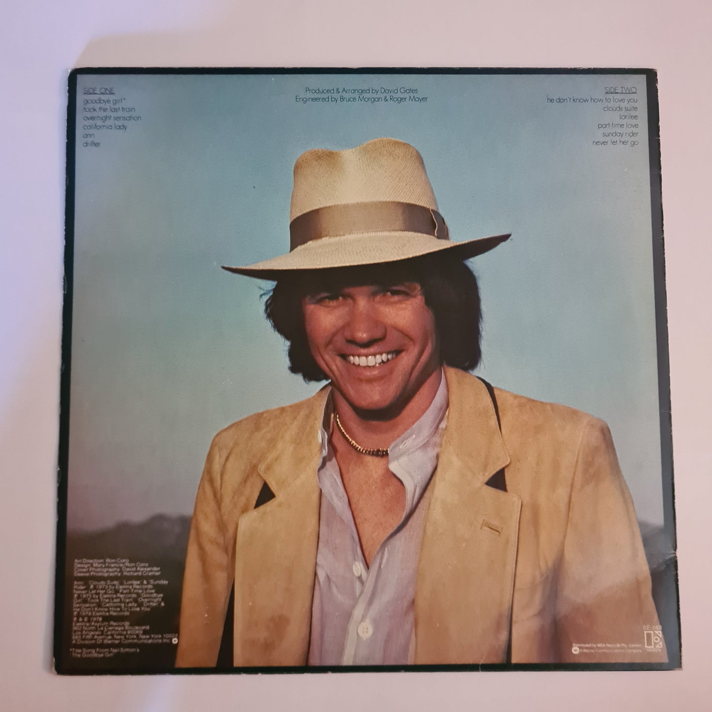 David Gates - Goodbye Girl - 1978 - Vinyl Record