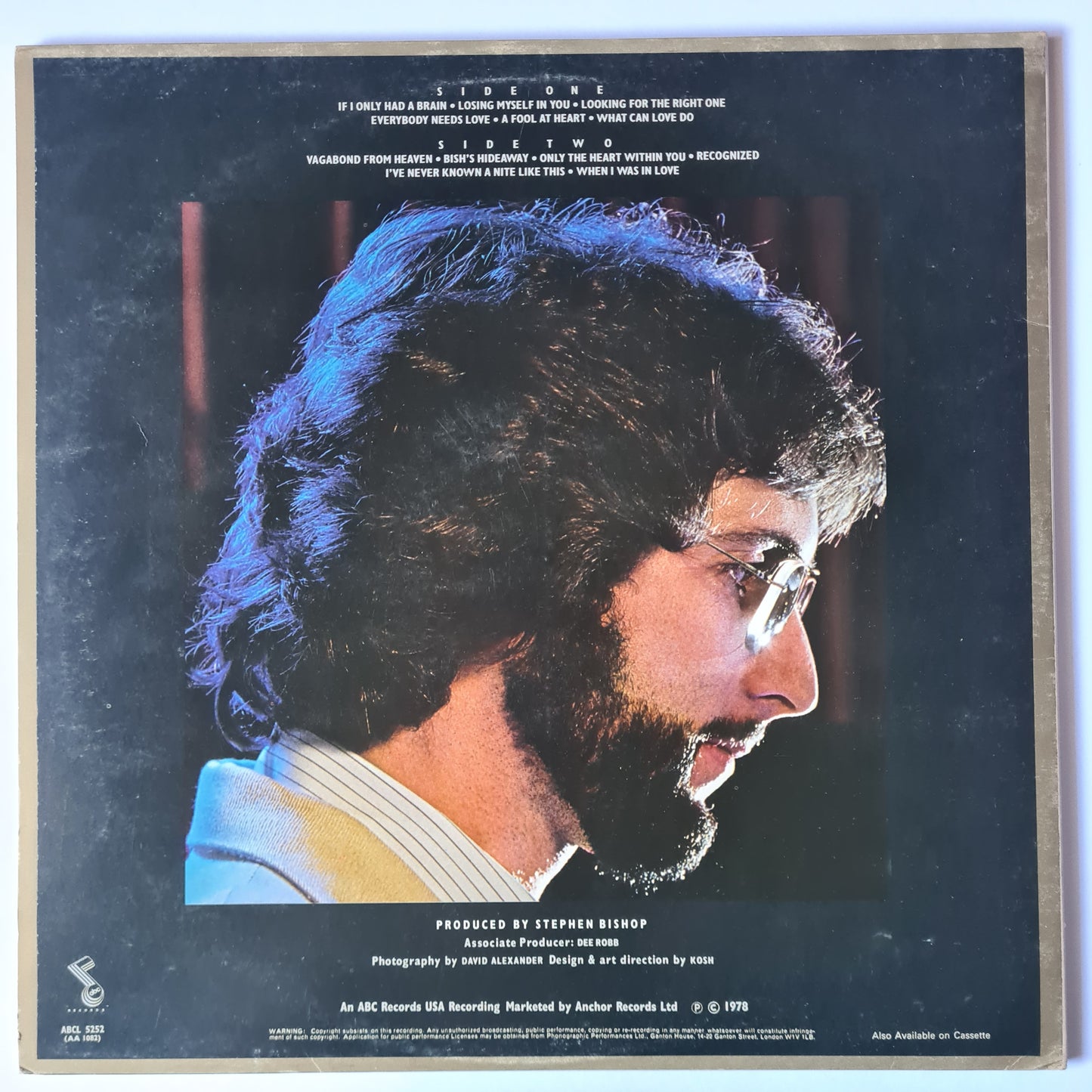 CLEARANCE STOCK! - STEPHEN BISHOP - VINYL RECORD