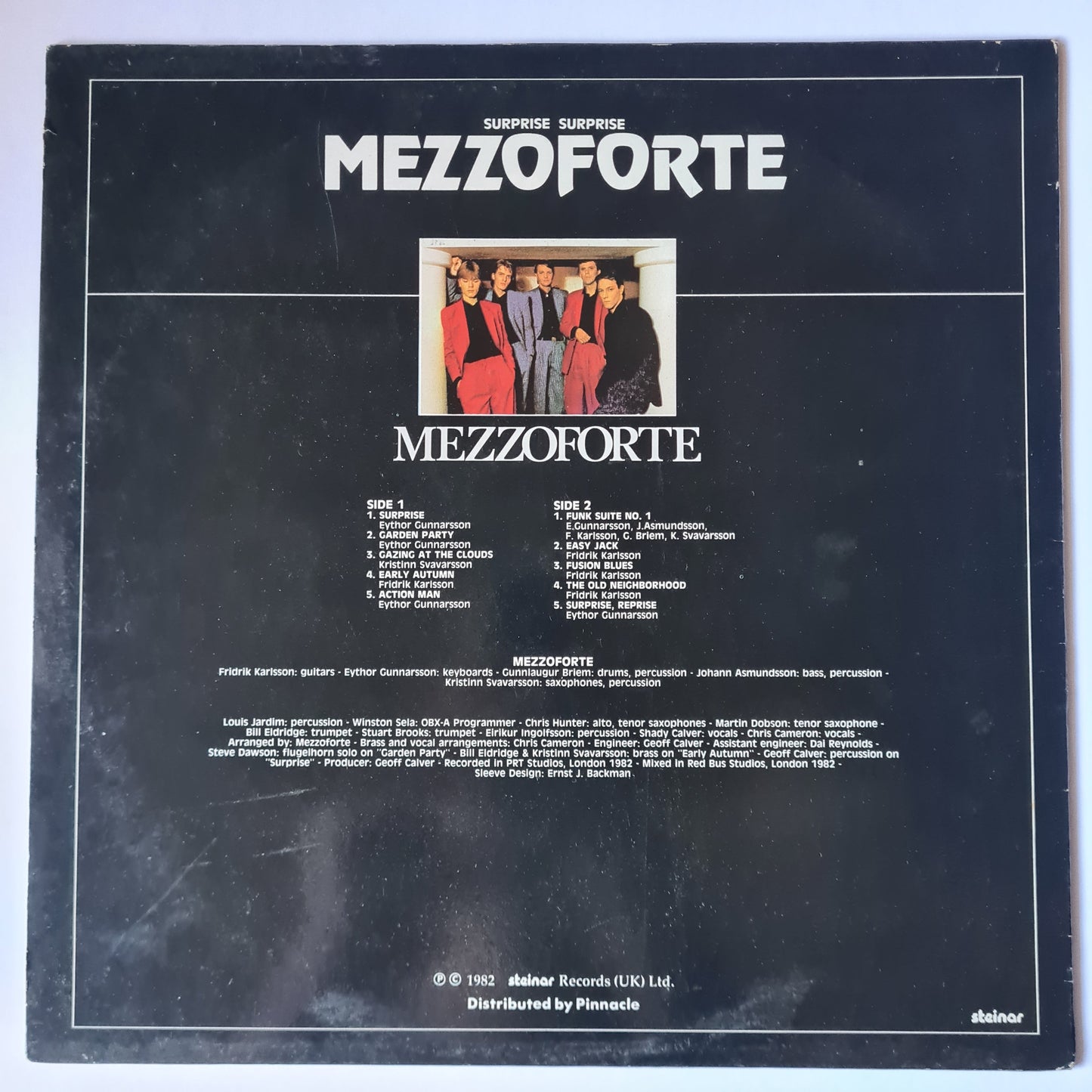 Mezzoforte ‎– Surprise Surprise - 1982 - Vinyl Record