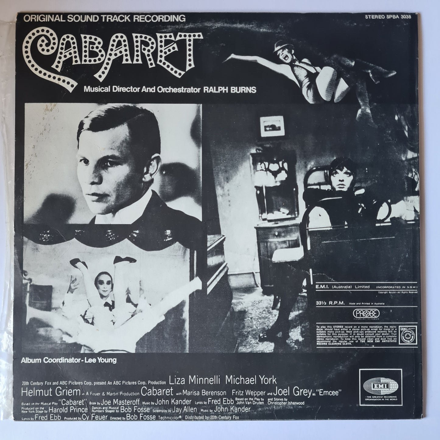 CLEARANCE STOCK! - SOUNDTRACK: CABARET - VINYL RECORD