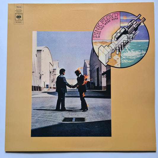 Pink Floyd – Wish You Were Here - 1975 - Unofficial Red Vinyl Israel Pressing - Vinyl Record