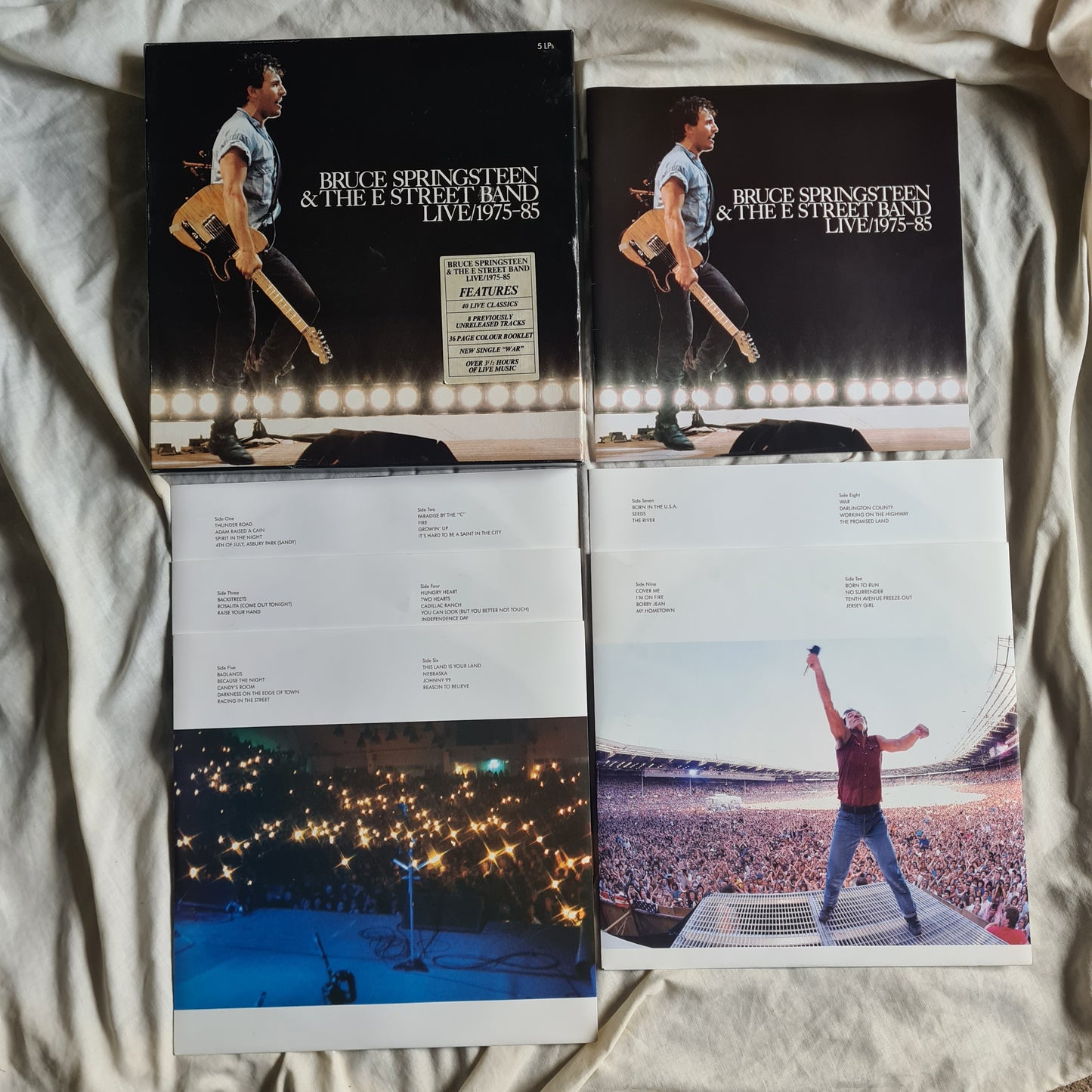 Bruce Springsteen & The E Street Band – Live 1975-1985 (5LP Box Set) - 1986