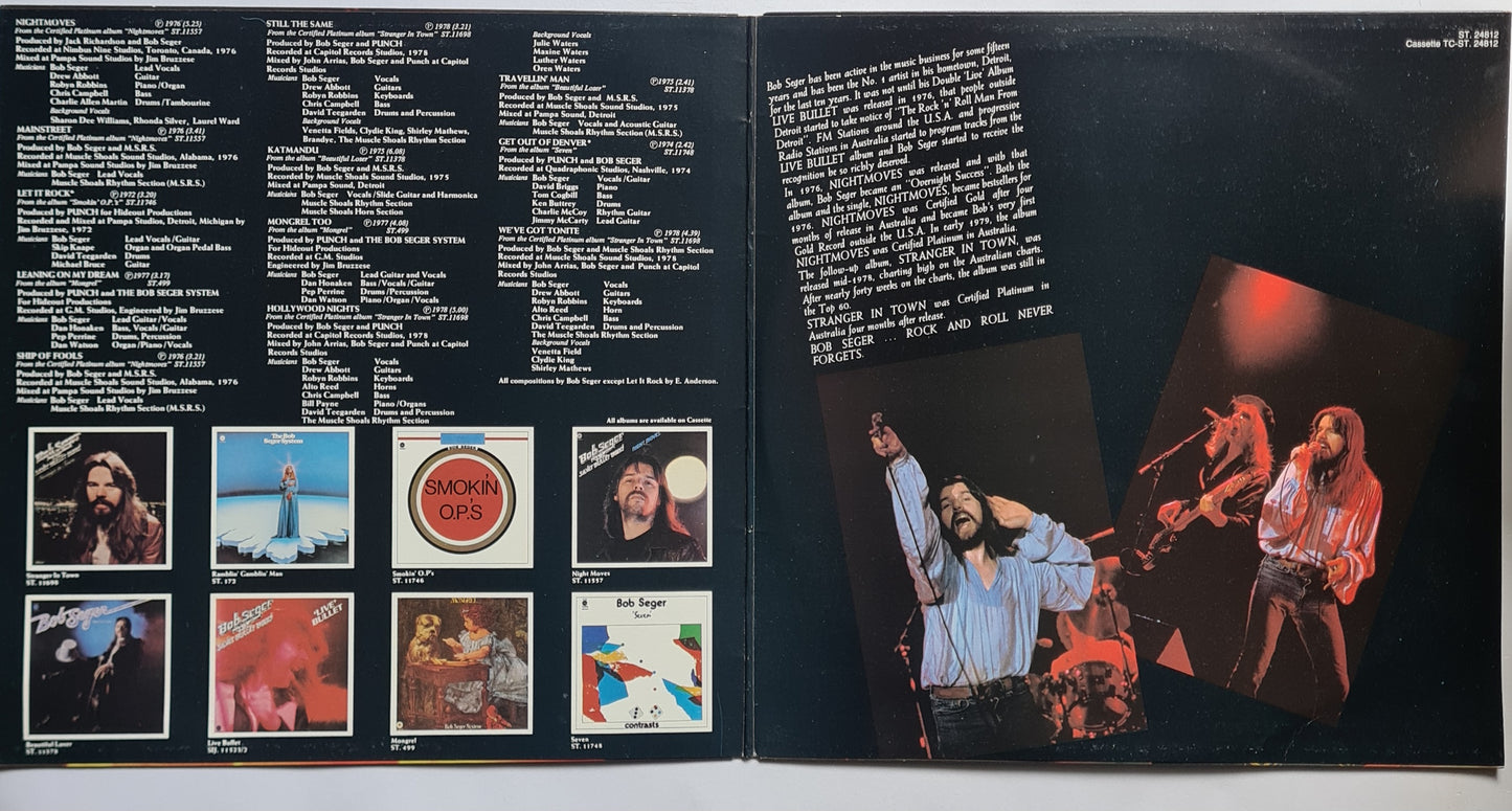 Bob Seger – The Bob Seger Collection (Greatest Hits) - 1979 - Vinyl Record