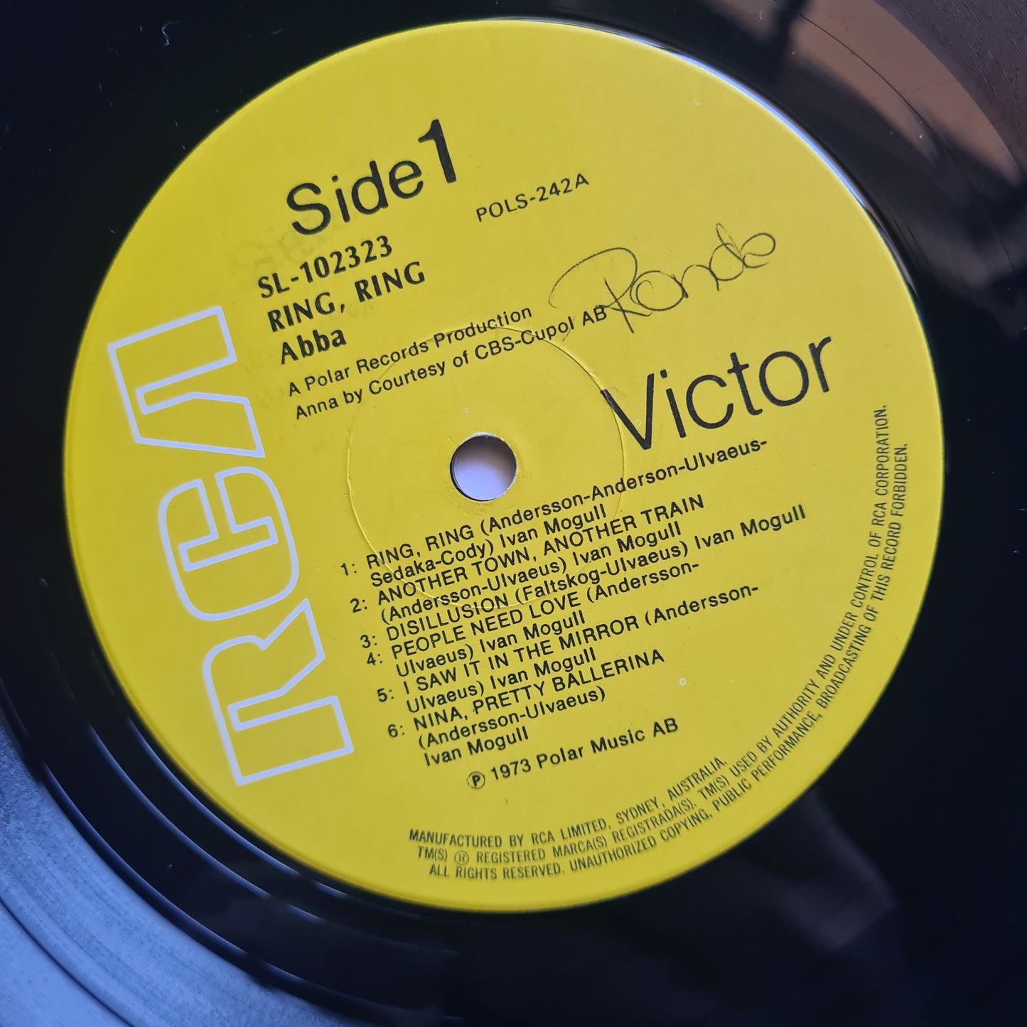 ABBA – Ring Ring - 1975  - Vinyl Record