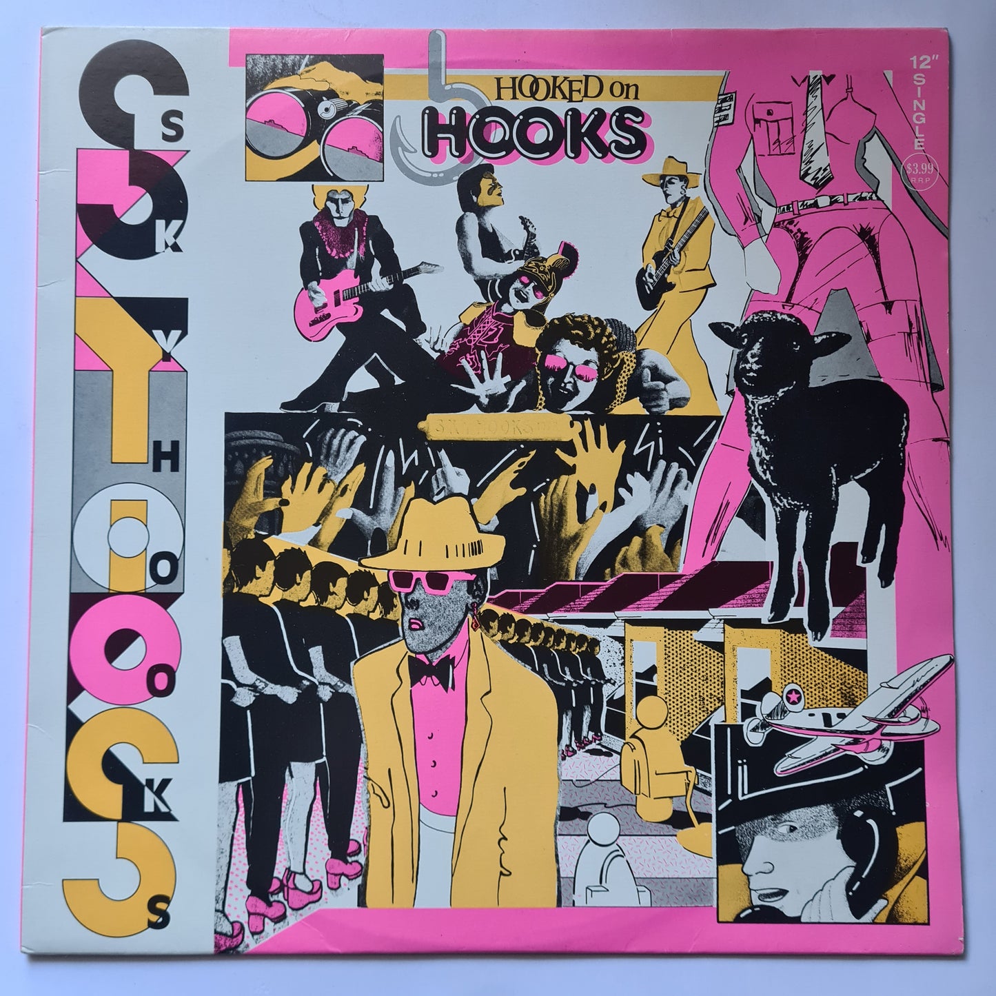 Skyhooks – Hooked On Hooks - 1982 (12inch Single) - Vinyl Record