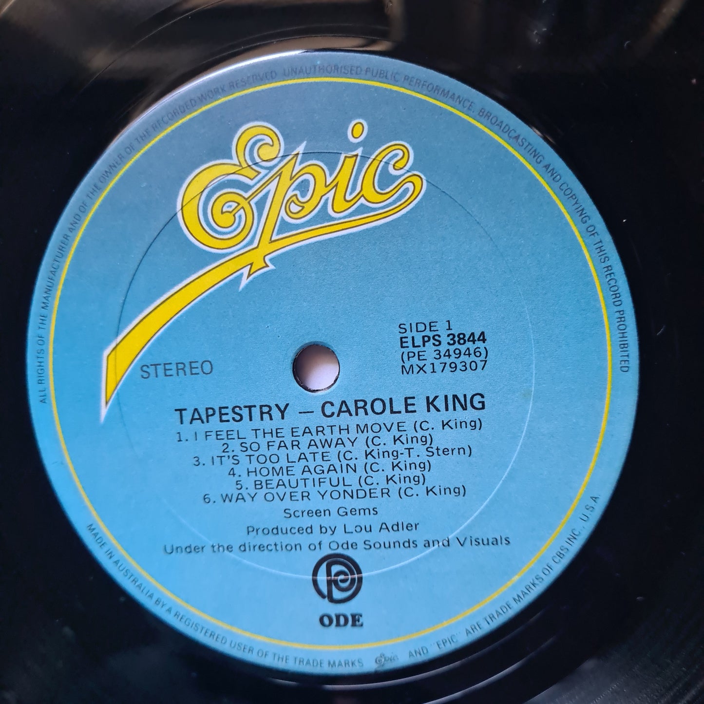 Carole King – Tapestry - 1971 (Gatefold) - Vinyl Record