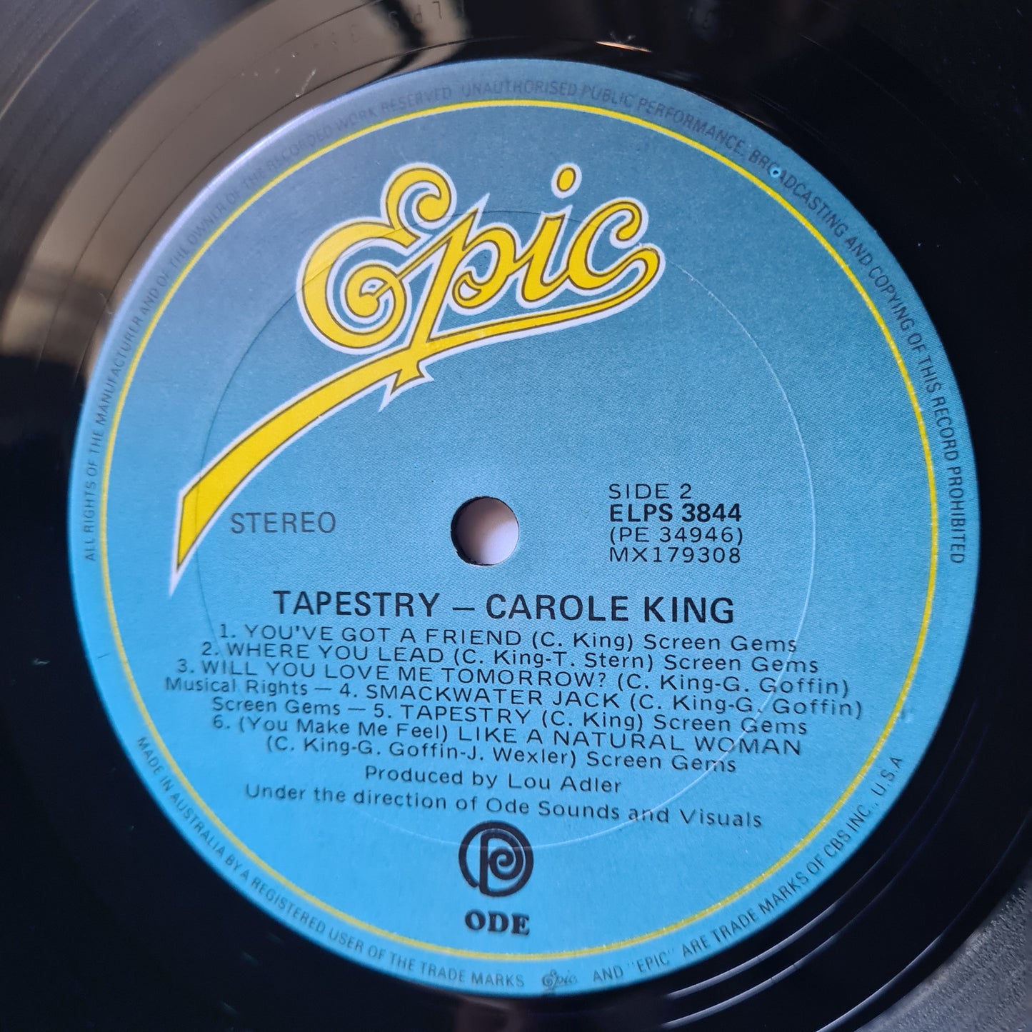 Carole King – Tapestry - 1971 (Gatefold) - Vinyl Record