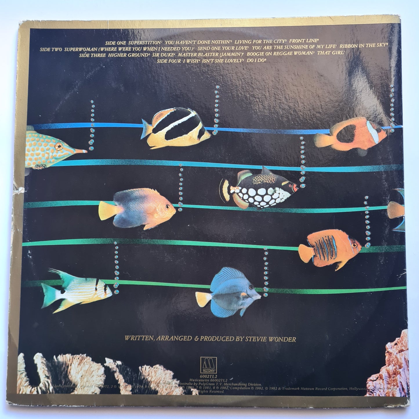Stevie Wonder - The Original Musiquarium I (Greatest Hits) - 1982 (Gatefold) - Vinyl Record