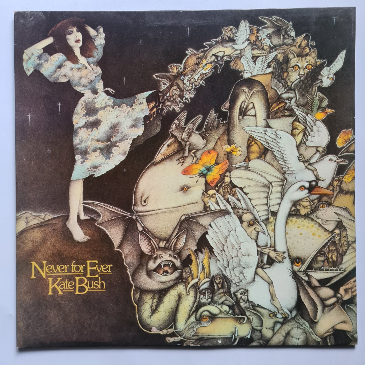 Kate Bush – Never For Ever - 1980 UK Pressing - Vinyl Record LP