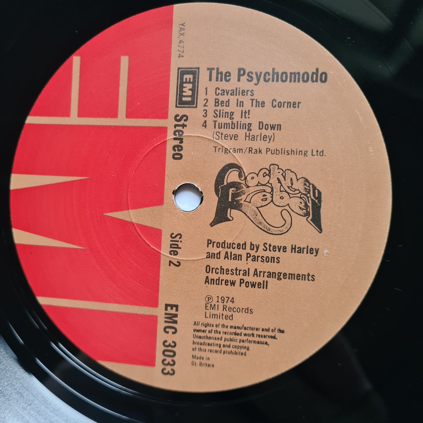 Cockney Rebel – The Psychomondo - 1974 (UK 1974 Pressing) - Vinyl Record LP