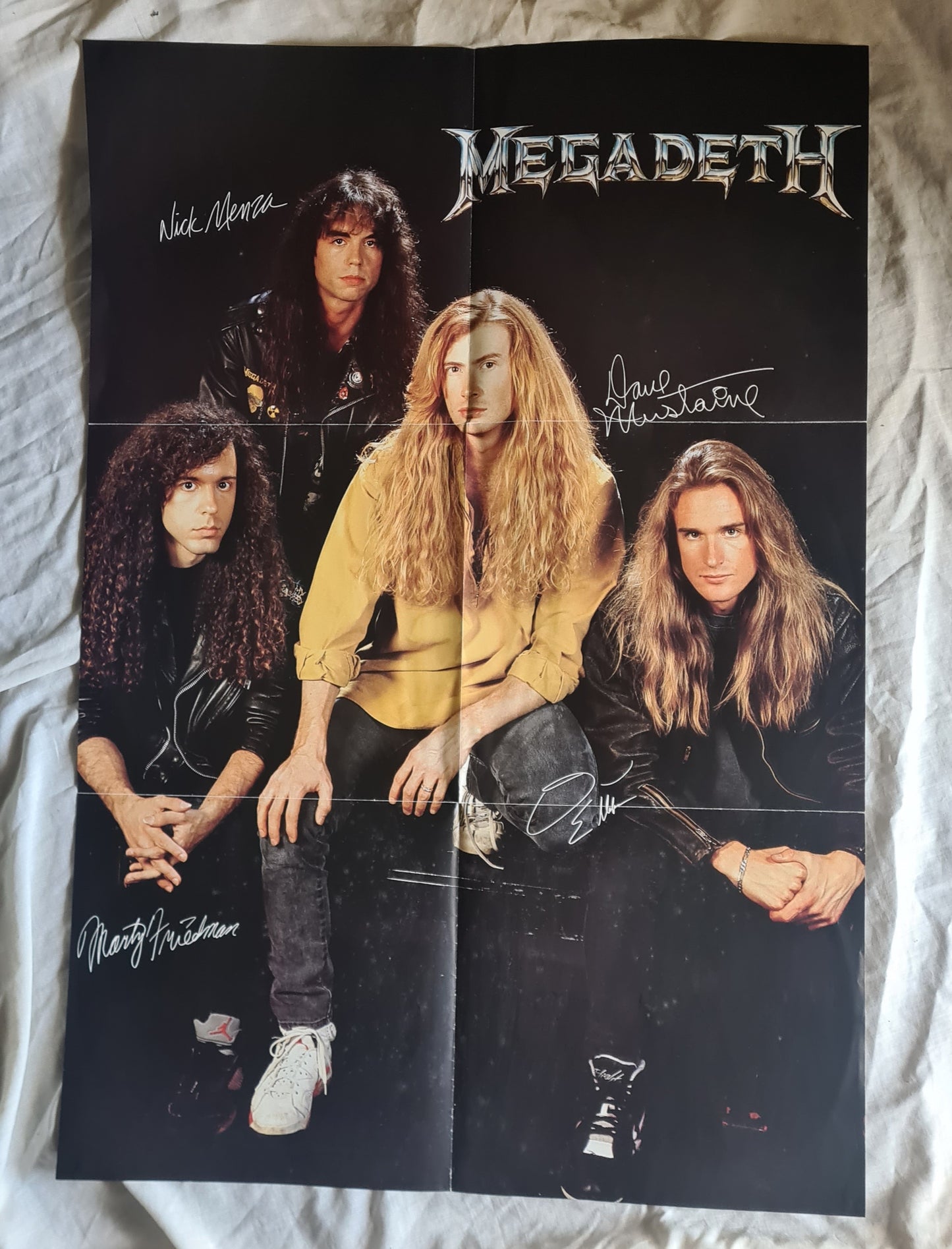 Megadeth – Symphony Of Destruction (12 inch Single Clear Vinyl) with Poster - 1992 - Vinyl Record LP