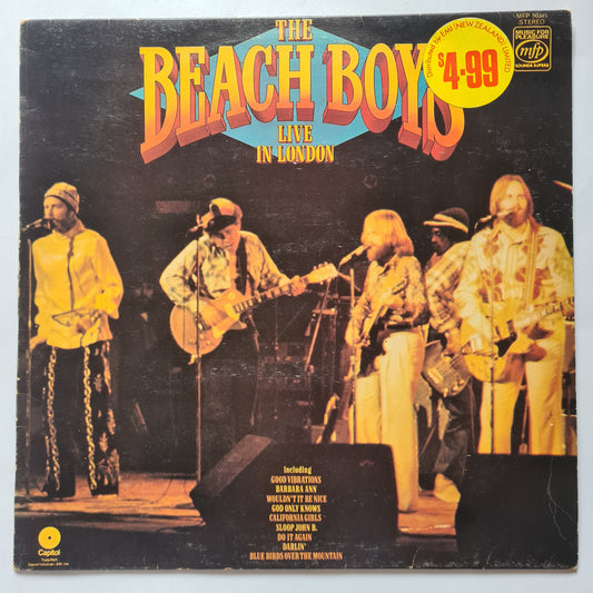 The Beach Boys – Live In London - 1970 (1977 New Zealand second Pressing) - Vinyl Record