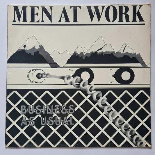 Men At Work – Business As Usual - 1981 - Vinyl Record