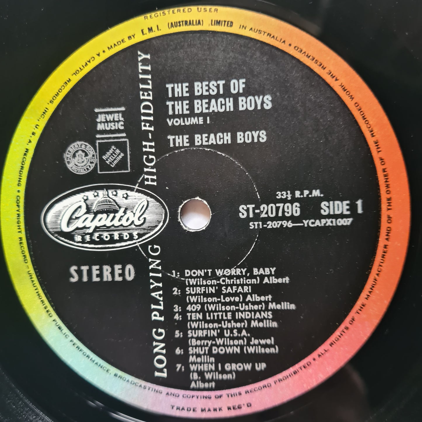 The Beach Boys – The Best Of The Beach Boys Volume 1 - 1966 (reissue) - Vinyl Record