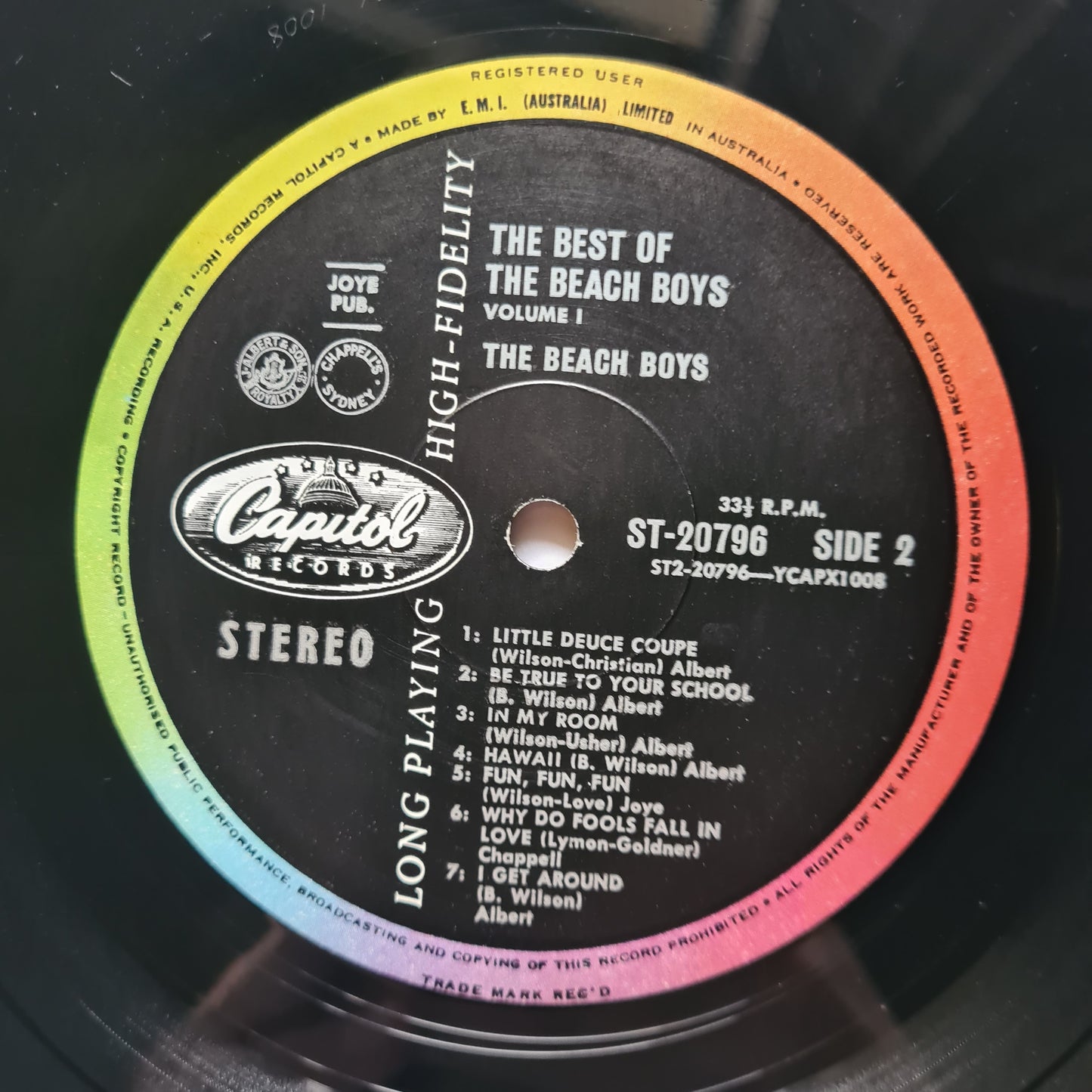 The Beach Boys – The Best Of The Beach Boys Volume 1 - 1966 (reissue) - Vinyl Record