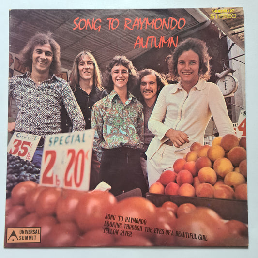 Autumn – Song To Raymondo - 1971 (1973 second pressing) - Vinyl Record