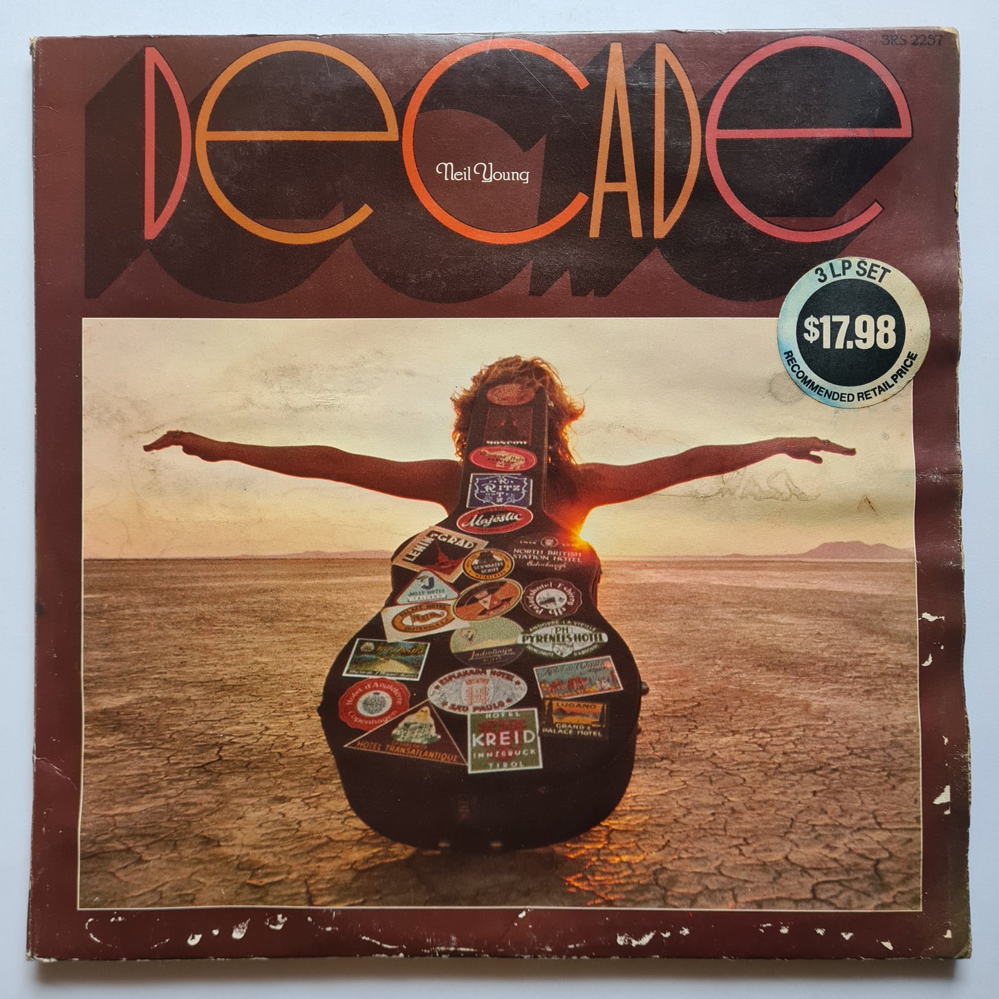 Neil Young – Decade - 1977 (3LP Greatest Hits) - Vinyl Record LP