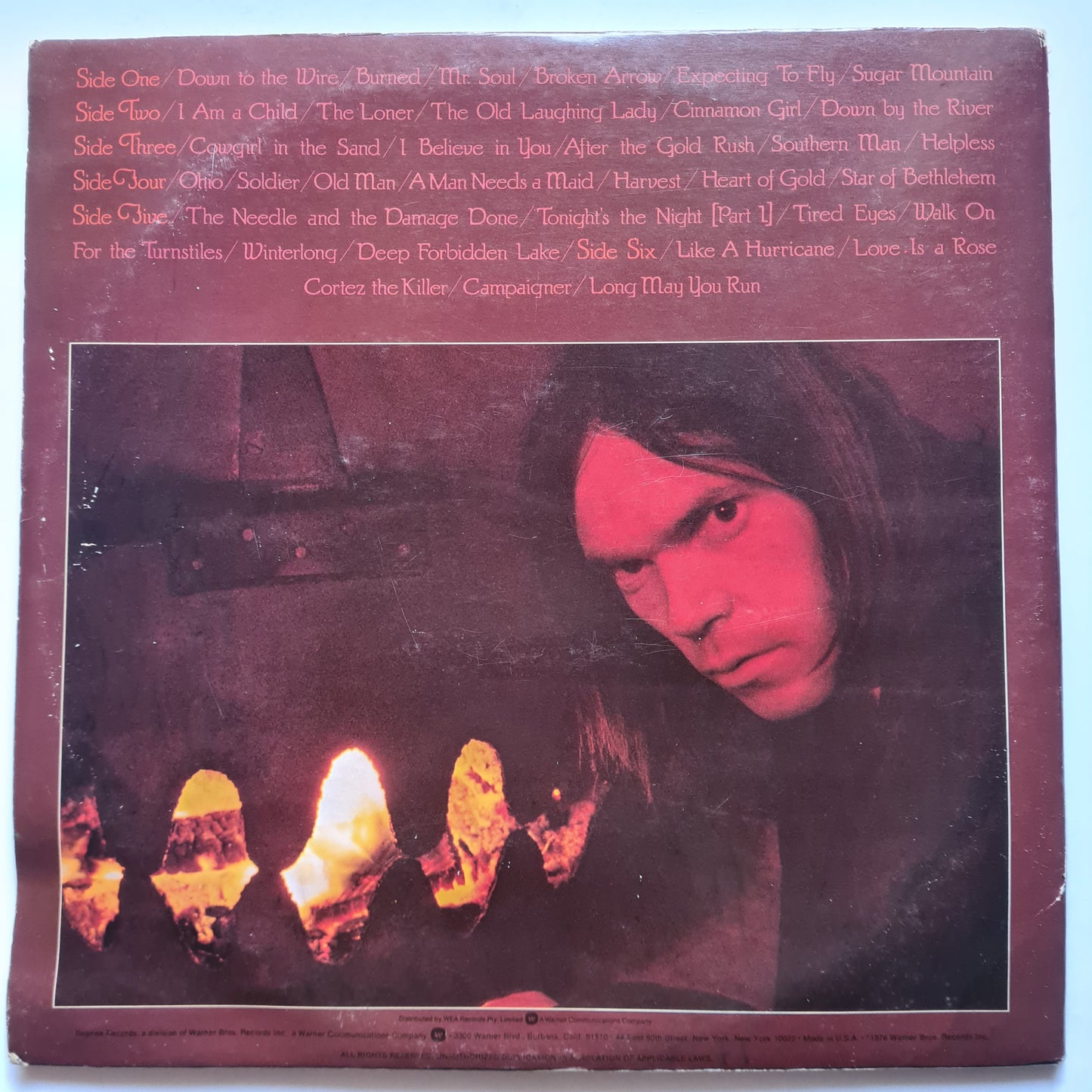 Neil Young – Decade - 1977 (3LP Greatest Hits) - Vinyl Record LP