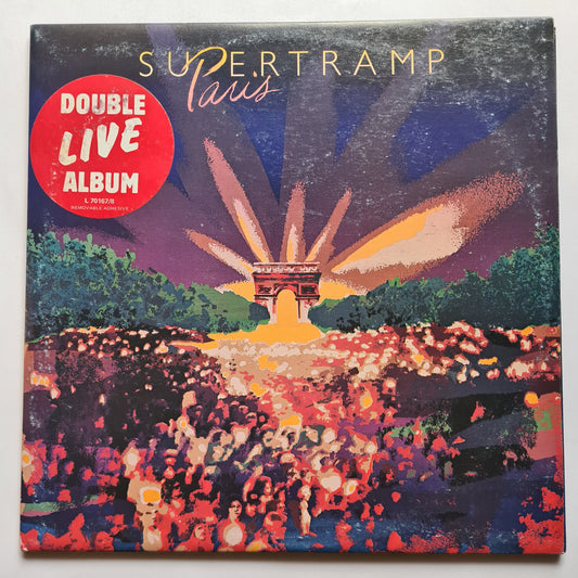 Supertramp – Paris: Double Live Album - 1980 (2LP gatefold) - Vinyl Record