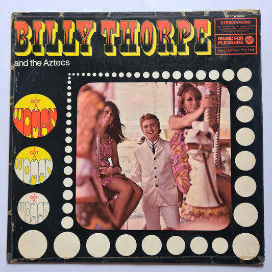 Billy Thorpe & The Aztecs – I Got A Woman - 1968 - Vinyl Record