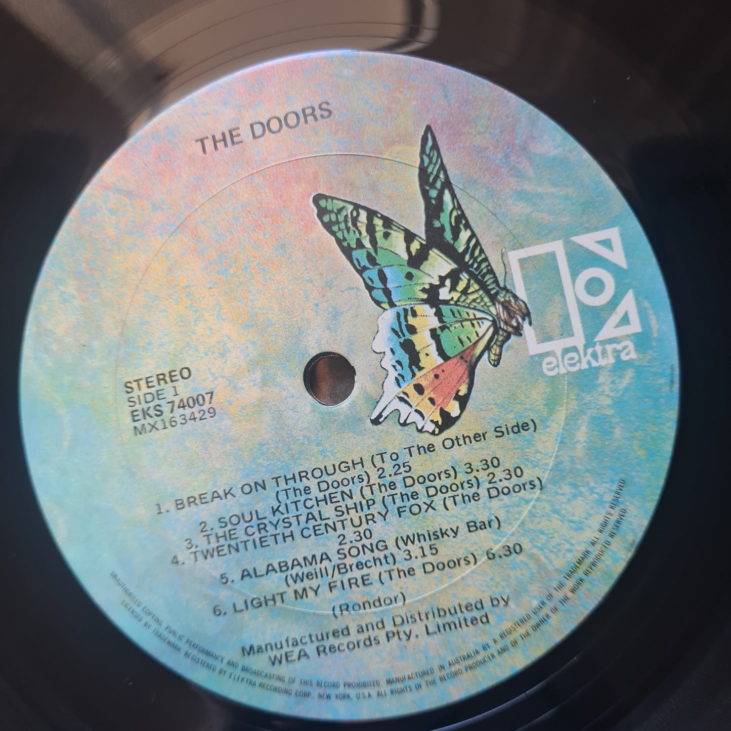 The Doors – The Doors - 1967 (70's Australian Pressing) - Vinyl Record LP