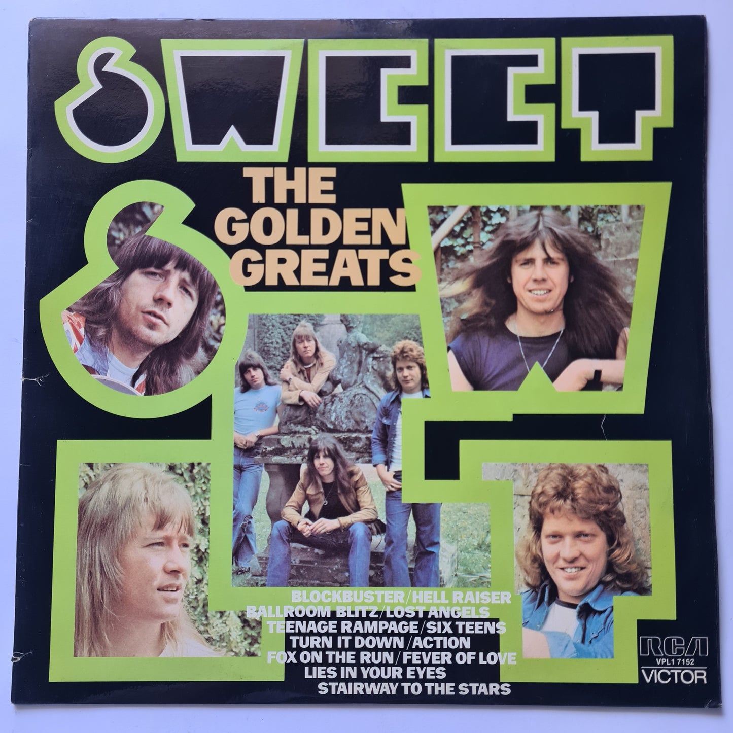 The Sweet – Sweet's Golden Greats - 1977 - Vinyl Record (Greatest Hits)