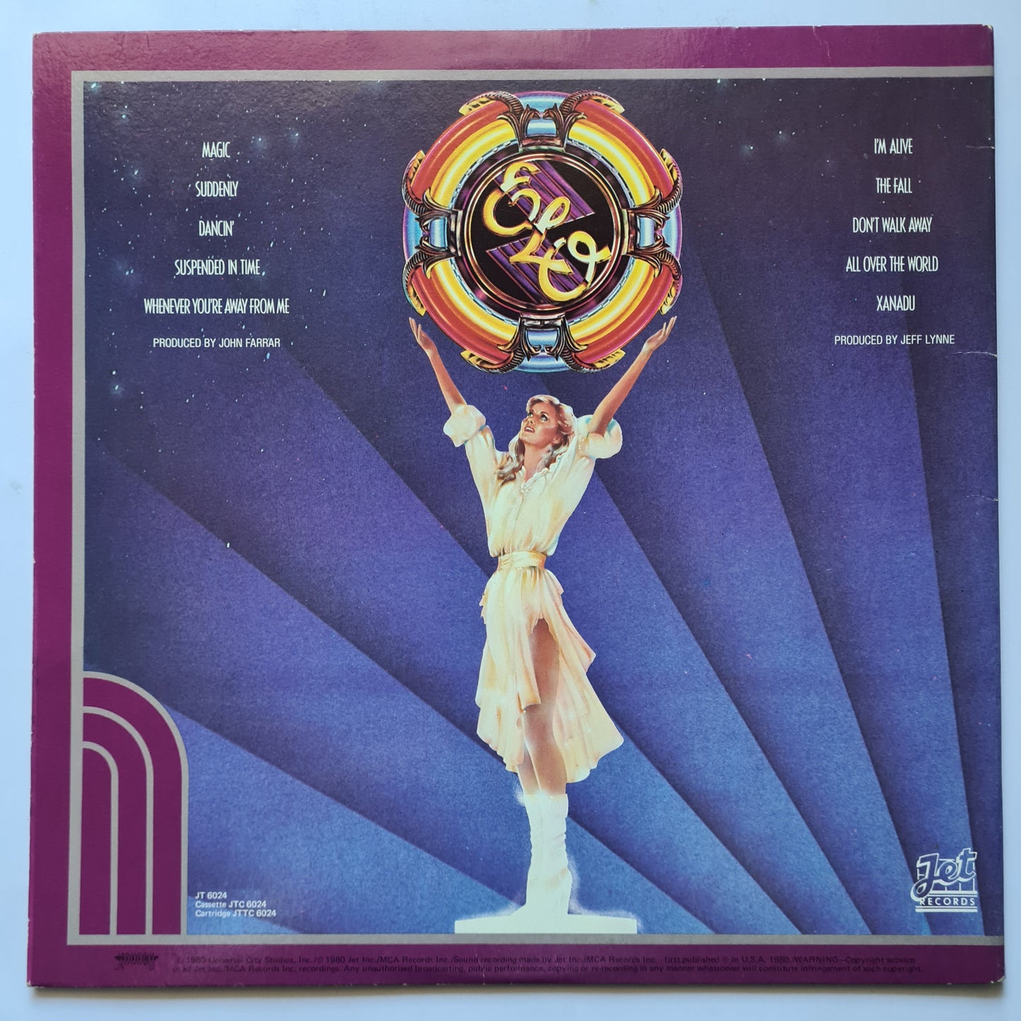 ELO & Olivia Newton John – Xanadu - 1980 (Gatefold) - Vinyl Record