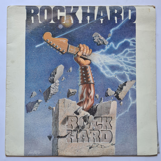 Various Artists/Hits album - Rock Hard - 1984 - Vinyl Record LP