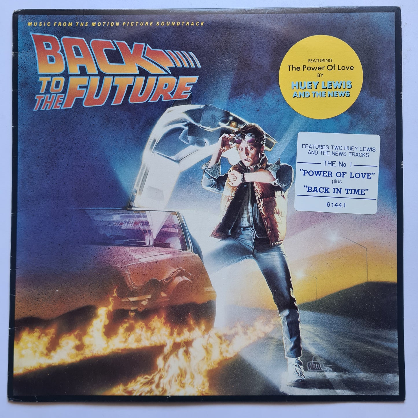 Various – Back To The Future (Music From The Motion Picture Soundtrack)- 1985 - Vinyl Record LP