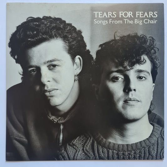 Tears For Fears – Songs From the Big Chair - 1985 Japanese Pressing - Vinyl Record LP