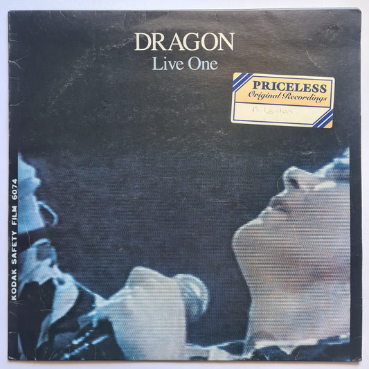 Dragon – Live One - 1985 - Vinyl Record LP