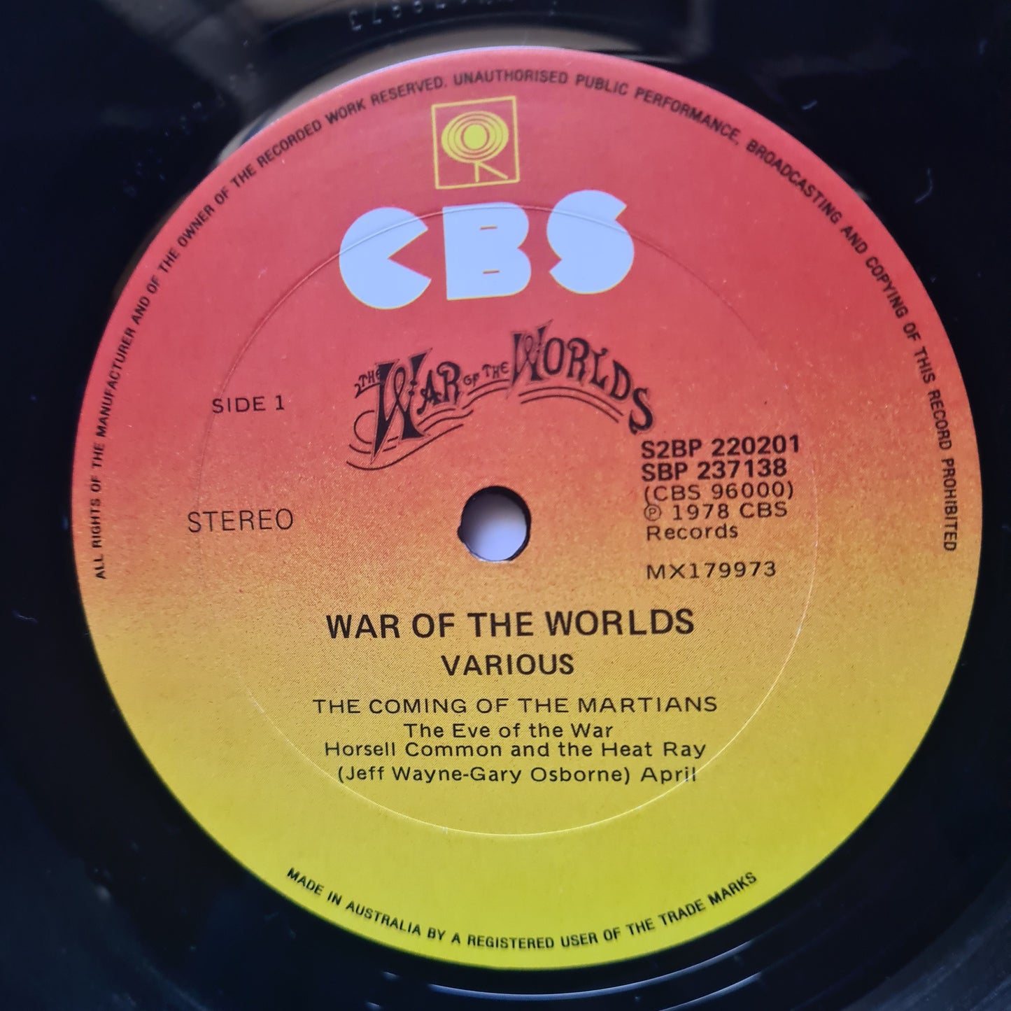 War Of The Worlds – Jeff Wayne's Musical Version Of The War Of The Worlds - 1978 (Gatefold 2LP) - Vinyl Record