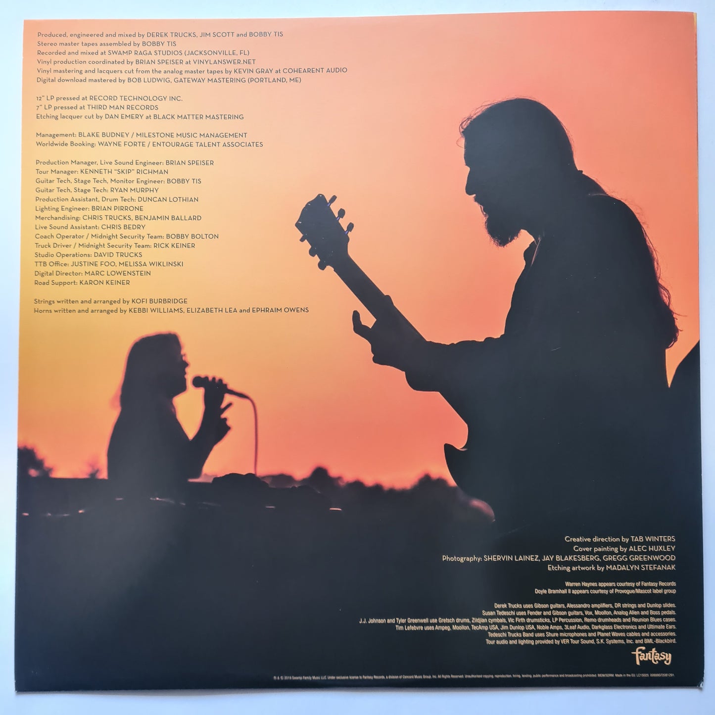 Tedeschi Trucks Band ‎– Signs -2019 - Vinyl Record -Includes bonus 7inch