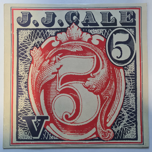 J.J Cale – 5 - 1979 - Vinyl Record LP (Textured Sleeve)