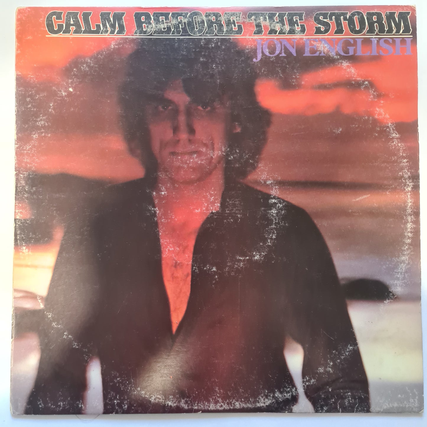 Jon English – Calm Before The Storm - 1980 - Vinyl Record LP