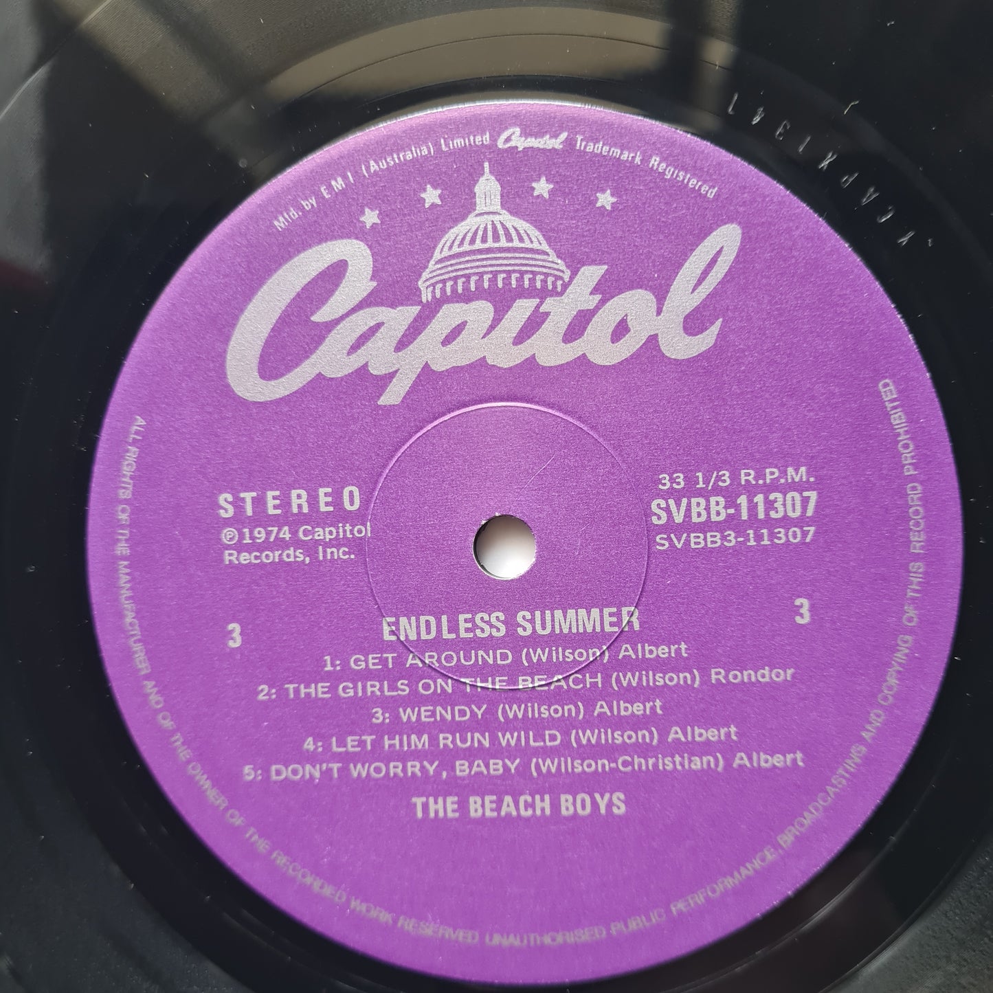 The Beach Boys – Endless Summer (Greatest Hits) 1974 - Vinyl Record 2LP