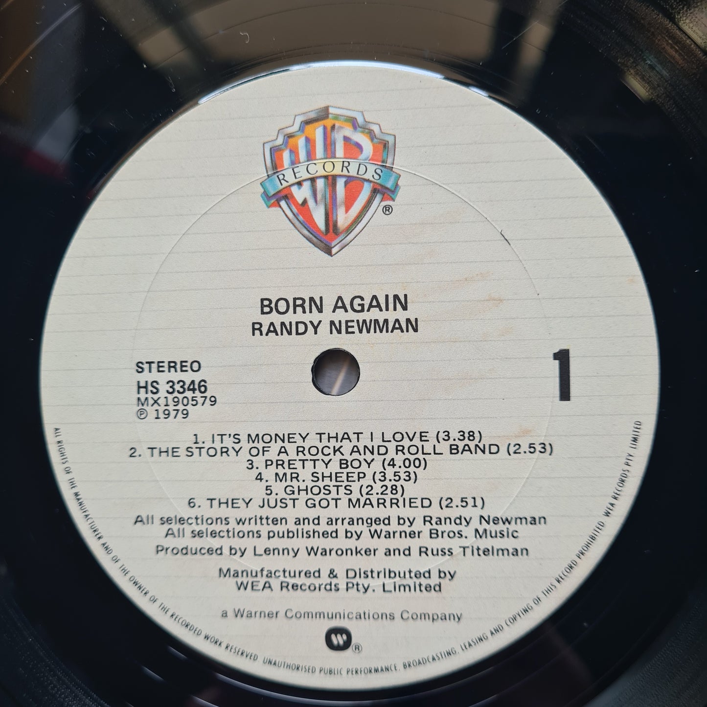 Randy Newman – Born Again - 1979 - Vinyl Record LP