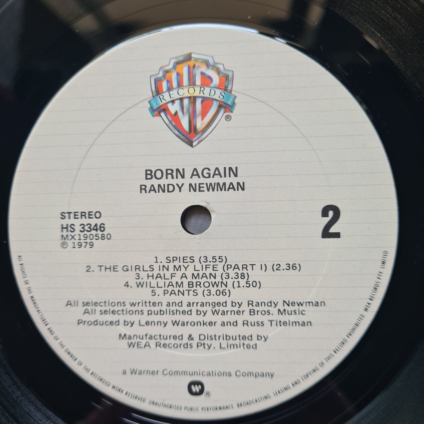 Randy Newman – Born Again - 1979 - Vinyl Record LP