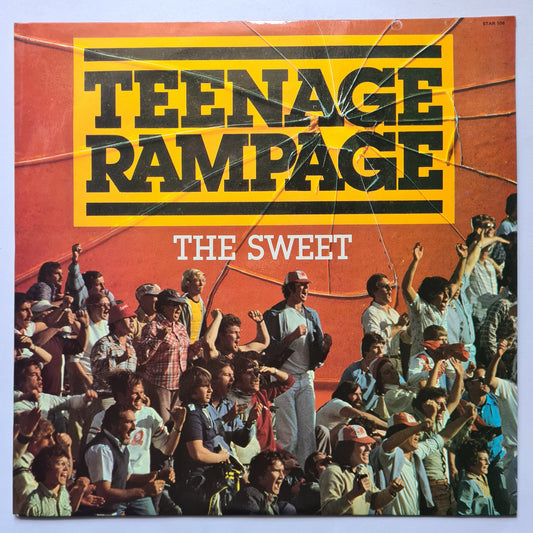 The Sweet – Teenage Rampage - 1981- Vinyl Record LP (Greatest Hits)