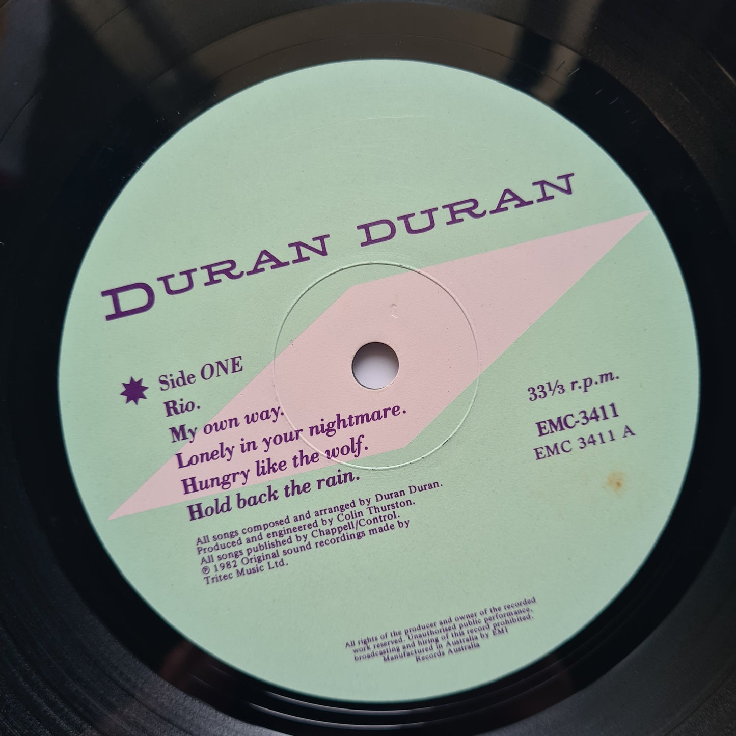 Duran Duran – Rio - 1982 - Vinyl Record LP