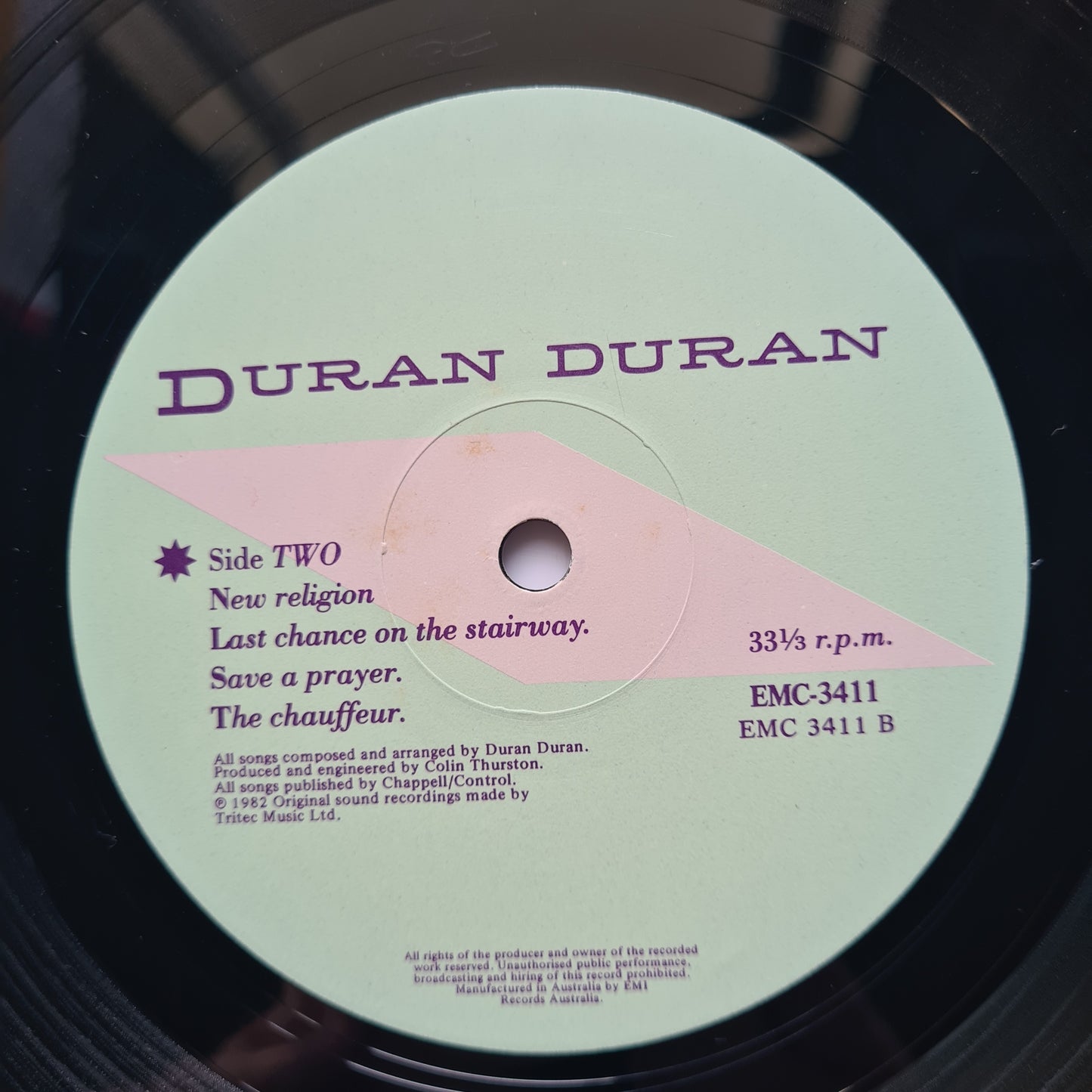 Duran Duran – Rio - 1982 - Vinyl Record LP