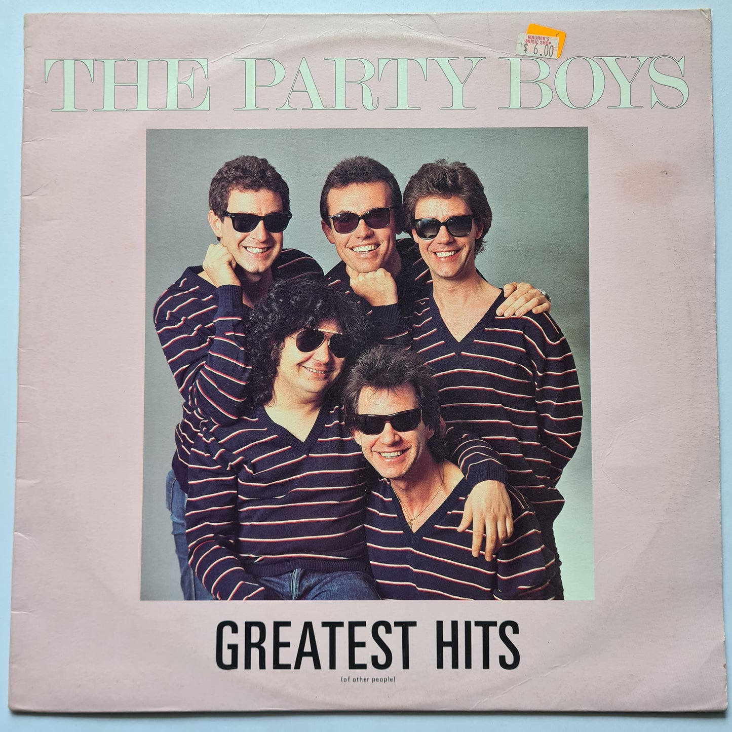 The Party Boys – Greatest Hits (Of Other People) - 1983 Vinyl Record LP