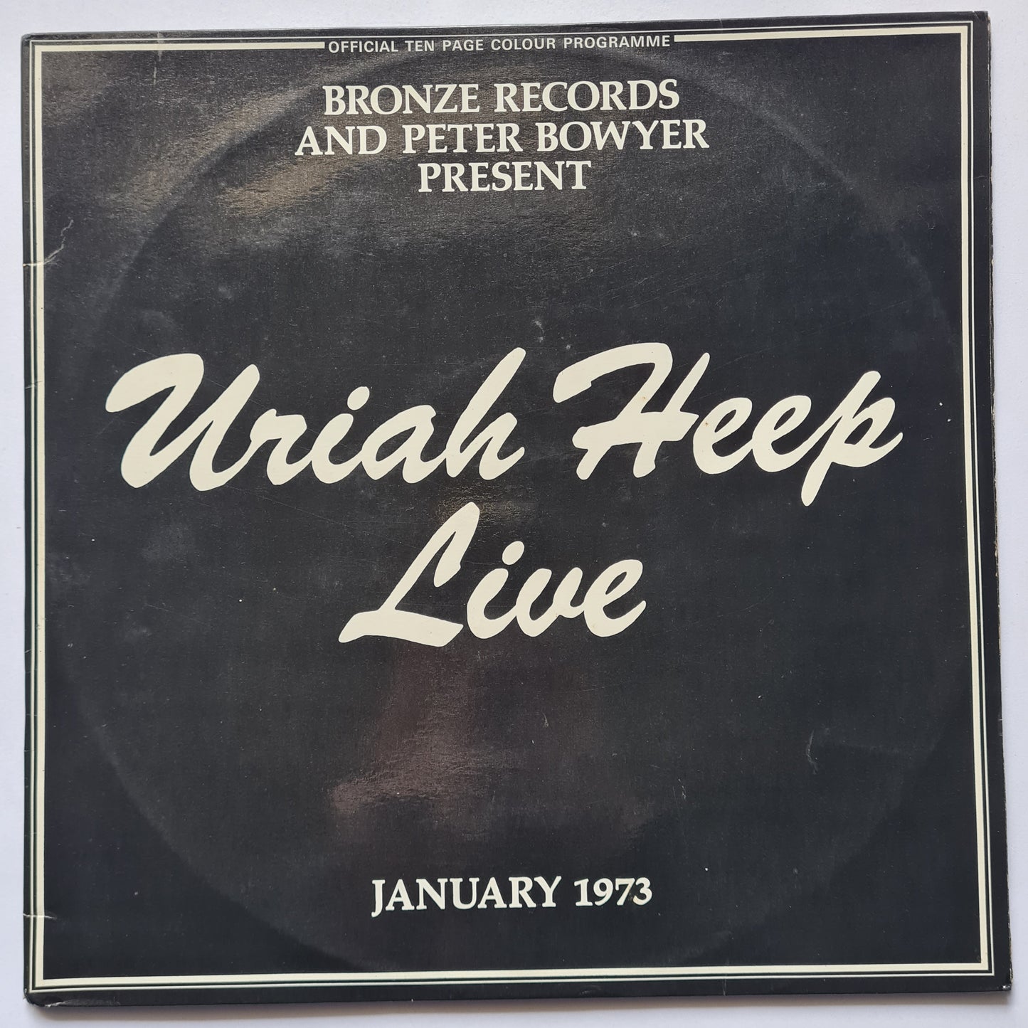 Uriah Heep – Uriah Heep Live January 1973 - 1973 - 2LP gatefold Vinyl Record