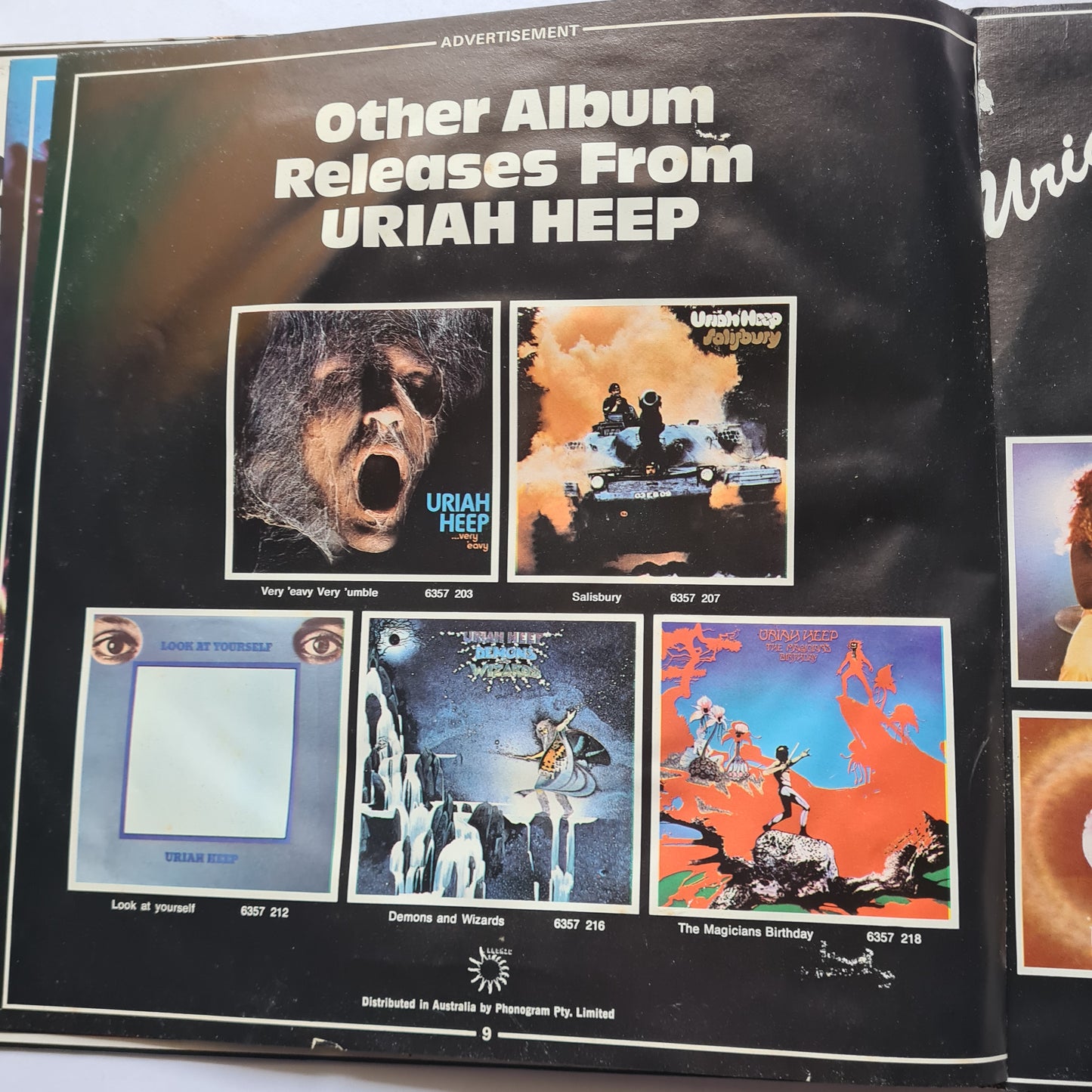 Uriah Heep – Uriah Heep Live January 1973 - 1973 - 2LP gatefold Vinyl Record