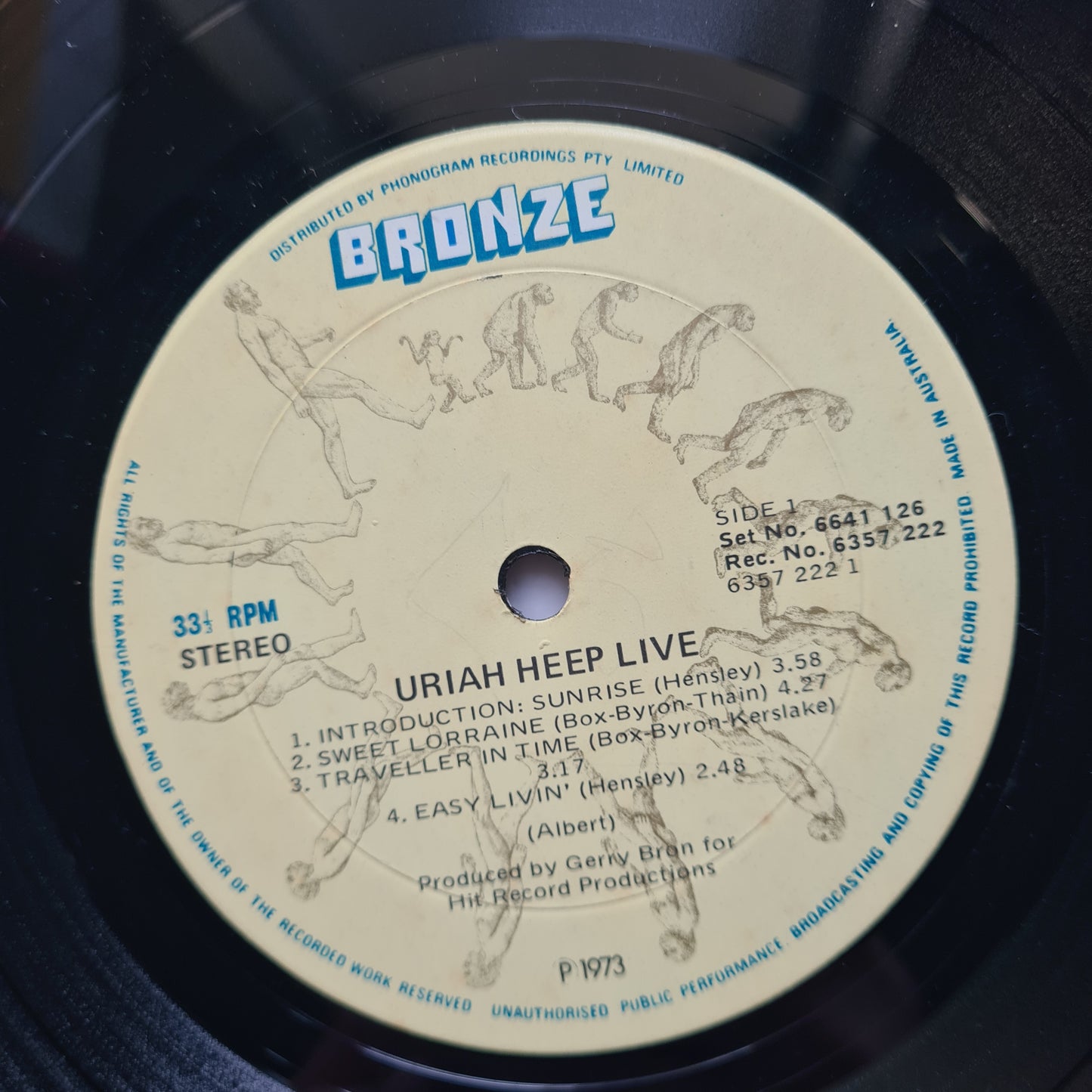 Uriah Heep – Uriah Heep Live January 1973 - 1973 - 2LP gatefold Vinyl Record