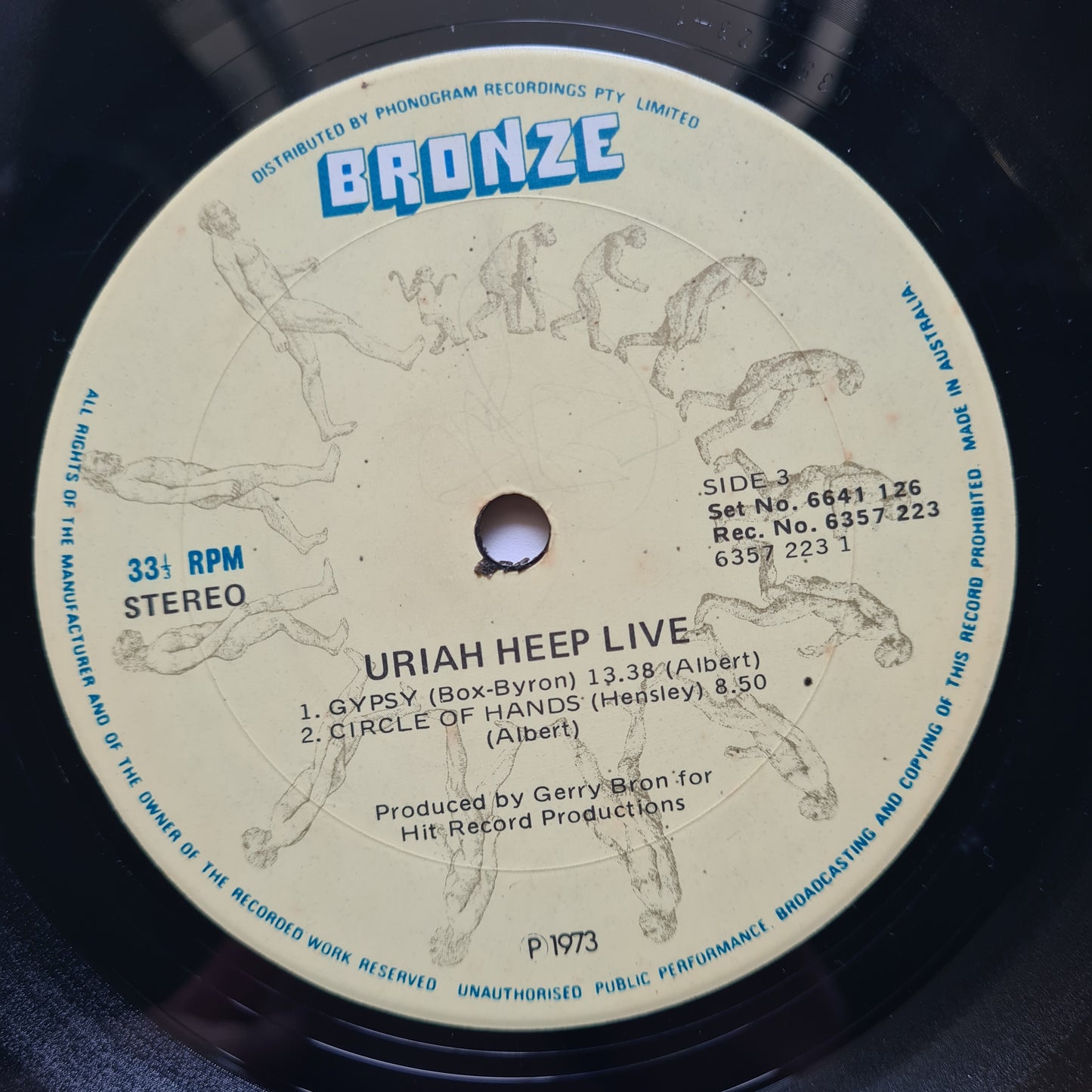 Uriah Heep – Uriah Heep Live January 1973 - 1973 - 2LP gatefold Vinyl Record