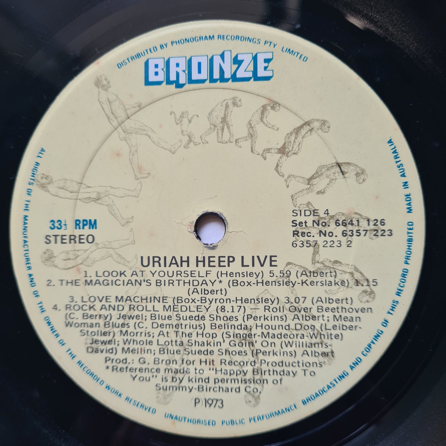 Uriah Heep – Uriah Heep Live January 1973 - 1973 - 2LP gatefold Vinyl Record